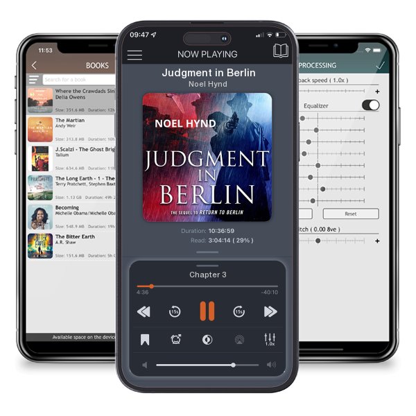Download fo free audiobook Judgment in Berlin by Noel Hynd and listen anywhere on your iOS devices in the ListenBook app.