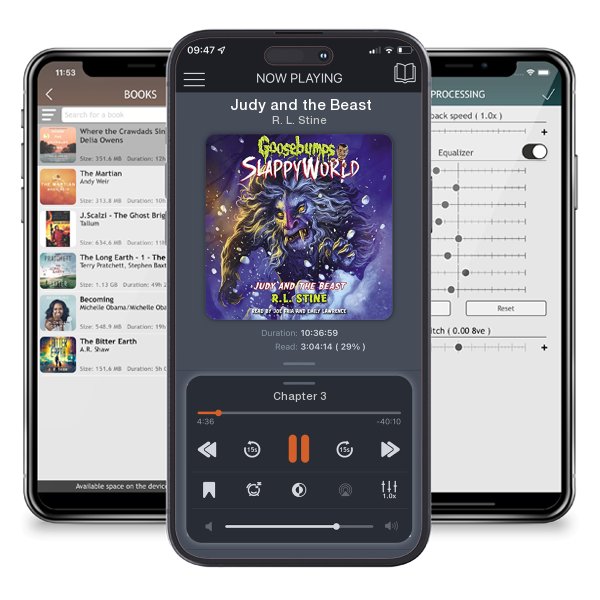 Download fo free audiobook Judy and the Beast by R. L. Stine and listen anywhere on your iOS devices in the ListenBook app.