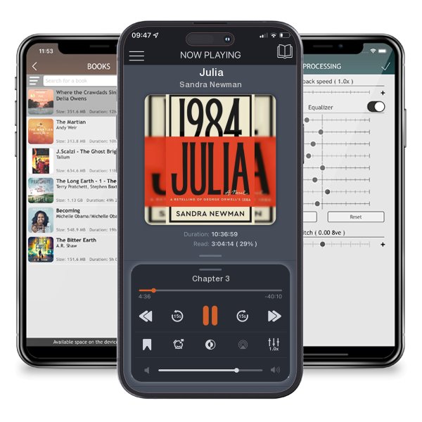 Download fo free audiobook Julia by Sandra Newman and listen anywhere on your iOS devices in the ListenBook app.