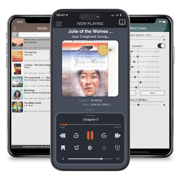 Download fo free audiobook Julie of the Wolves (Julie of the Wolves, #1) by Jean Craighead George and listen anywhere on your iOS devices in the ListenBook app.