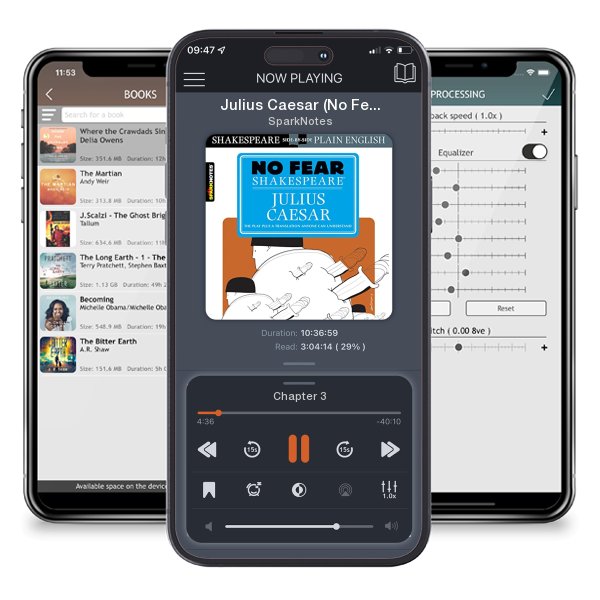 Download fo free audiobook Julius Caesar (No Fear Shakespeare) by SparkNotes and listen anywhere on your iOS devices in the ListenBook app.