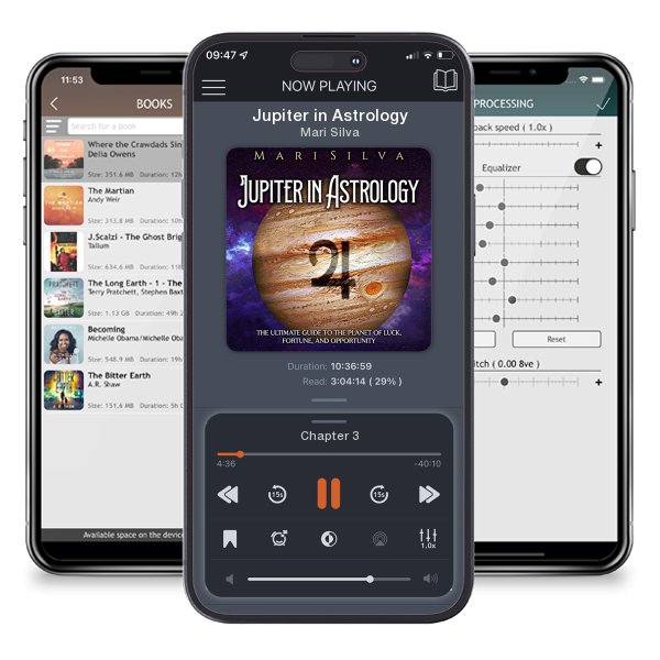Download fo free audiobook Jupiter in Astrology by Mari Silva and listen anywhere on your iOS devices in the ListenBook app.