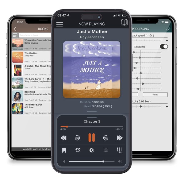 Download fo free audiobook Just a Mother by Roy Jacobsen and listen anywhere on your iOS devices in the ListenBook app.