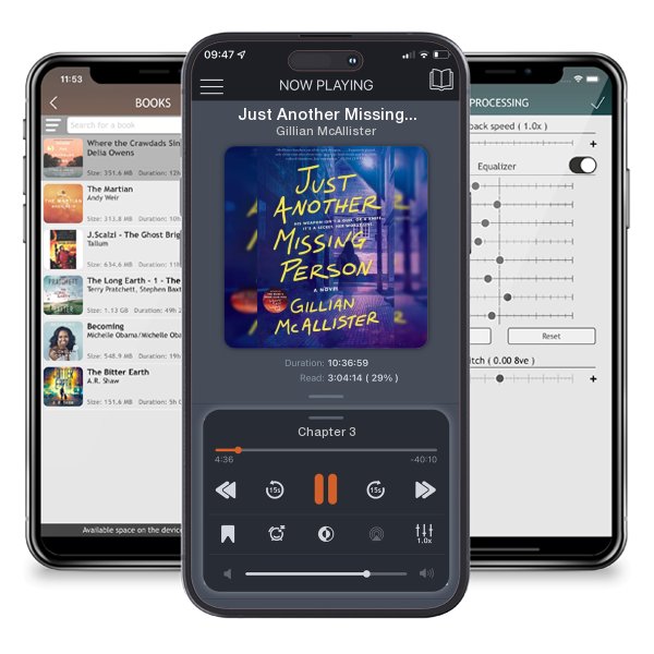 Download fo free audiobook Just Another Missing Person by Gillian McAllister and listen anywhere on your iOS devices in the ListenBook app.