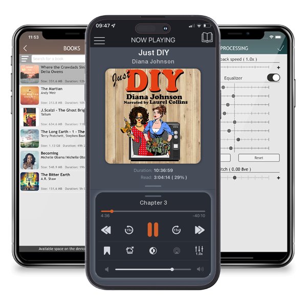 Download fo free audiobook Just DIY by Diana Johnson and listen anywhere on your iOS devices in the ListenBook app.