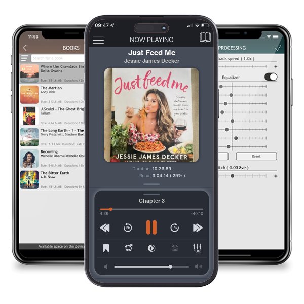 Download fo free audiobook Just Feed Me by Jessie James Decker and listen anywhere on your iOS devices in the ListenBook app.