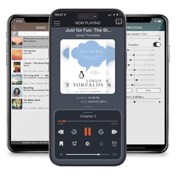 Download fo free audiobook Just for Fun: The Story of an Accidental Revolutionary by Linus Torvalds and listen anywhere on your iOS devices in the ListenBook app.