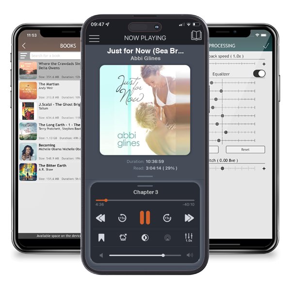 Download fo free audiobook Just for Now (Sea Breeze, #4) by Abbi Glines and listen anywhere on your iOS devices in the ListenBook app.