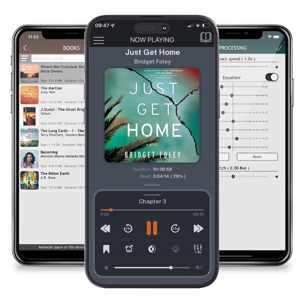 Download fo free audiobook Just Get Home by Bridget Foley and listen anywhere on your iOS devices in the ListenBook app.