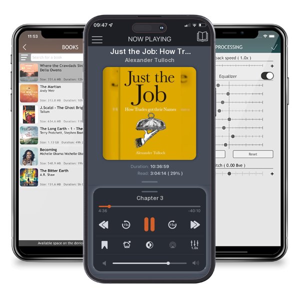 Download fo free audiobook Just the Job: How Trades got their Names by Alexander Tulloch and listen anywhere on your iOS devices in the ListenBook app.