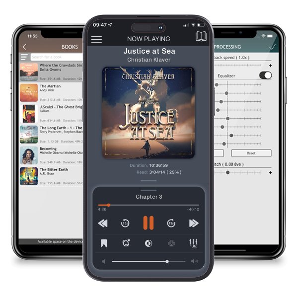 Download fo free audiobook Justice at Sea by Christian Klaver and listen anywhere on your iOS devices in the ListenBook app.