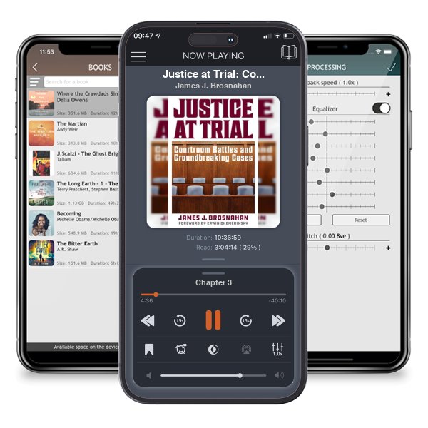 Download fo free audiobook Justice at Trial: Courtroom Battles and Groundbreaking Cases by James J. Brosnahan and listen anywhere on your iOS devices in the ListenBook app.