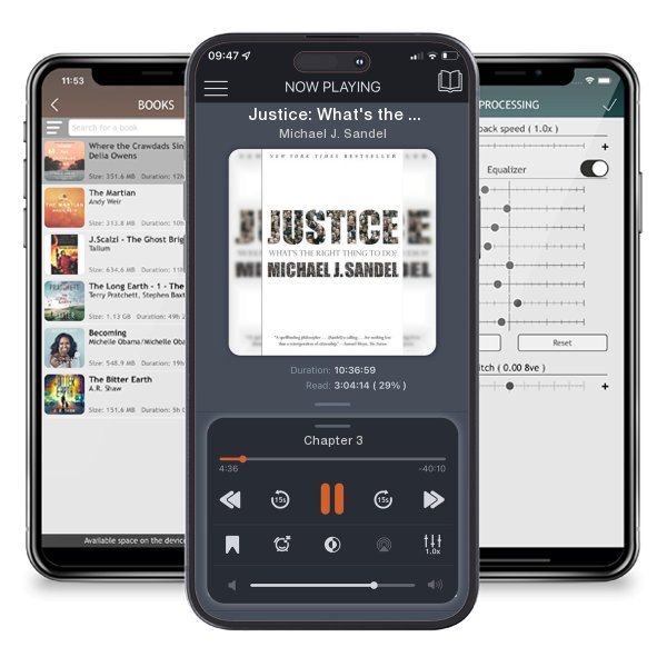 Download fo free audiobook Justice: What's the Right Thing to Do? by Michael J. Sandel and listen anywhere on your iOS devices in the ListenBook app.