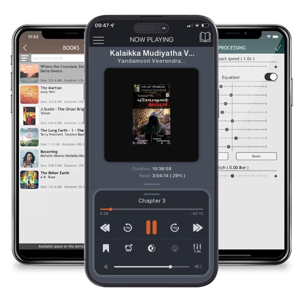 Download fo free audiobook Kalaikka Mudiyatha Veshangal by Yandamoori Veerendranath and listen anywhere on your iOS devices in the ListenBook app.