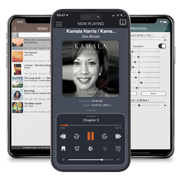 Descargar audiolibro gratis Kamala Harris / Kamala's Way by Dan Morain y escuchar en cualquier lugar en sus dispositivos iOS en la aplicación ListenBook.