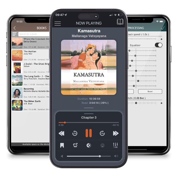 Descargar audiolibro gratis Kamasutra by Mallanaga Vatsyayana y escuchar en cualquier lugar en sus dispositivos iOS en la aplicación ListenBook.