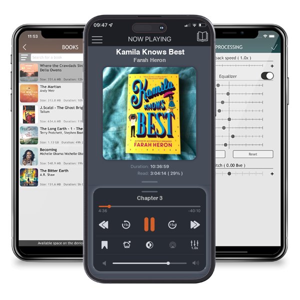 Download fo free audiobook Kamila Knows Best by Farah Heron and listen anywhere on your iOS devices in the ListenBook app.