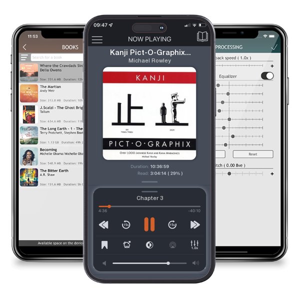 Download fo free audiobook Kanji Pict-O-Graphix: Over 1,000 Japanese Kanji and Kana Mnemonics by Michael Rowley and listen anywhere on your iOS devices in the ListenBook app.