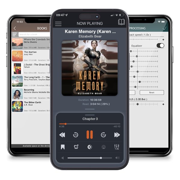 Download fo free audiobook Karen Memory (Karen Memory, #1) by Elizabeth Bear and listen anywhere on your iOS devices in the ListenBook app.