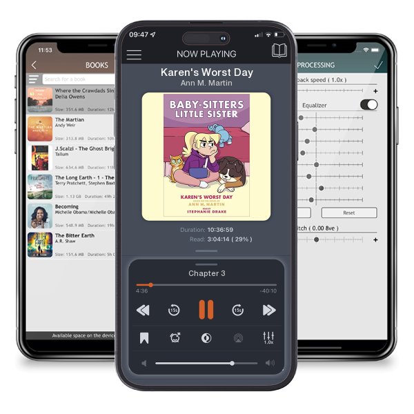 Download fo free audiobook Karen's Worst Day by Ann M. Martin and listen anywhere on your iOS devices in the ListenBook app.