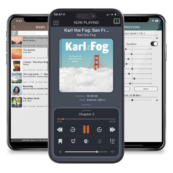 Download fo free audiobook Karl the Fog: San Francisco's Most Mysterious Resident (Humor Book, California Pop Culture Book) by Karl the Fog and listen anywhere on your iOS devices in the ListenBook app.