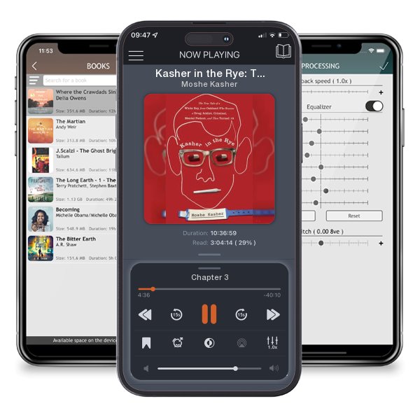 Download fo free audiobook Kasher in the Rye: The True Tale of a White Boy from Oakland... by Moshe Kasher and listen anywhere on your iOS devices in the ListenBook app.