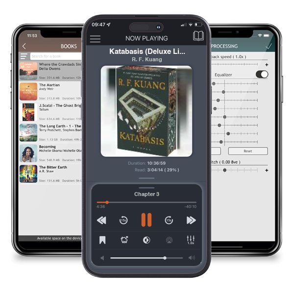 Download fo free audiobook Katabasis (Deluxe Limited Edition) by R. F. Kuang and listen anywhere on your iOS devices in the ListenBook app.