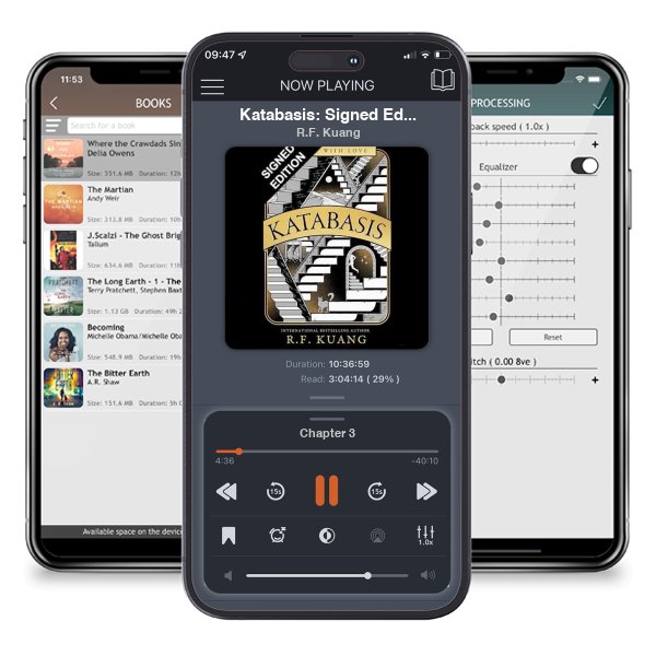 Download fo free audiobook Katabasis: Signed Edition by R.F. Kuang and listen anywhere on your iOS devices in the ListenBook app.