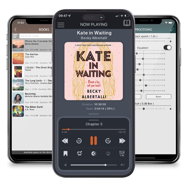 Download fo free audiobook Kate in Waiting by Becky Albertalli and listen anywhere on your iOS devices in the ListenBook app.