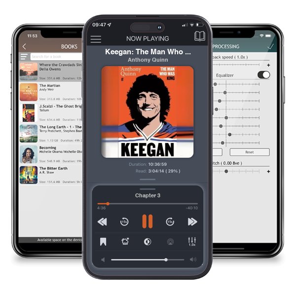 Download fo free audiobook Keegan: The Man Who Was King by Anthony Quinn and listen anywhere on your iOS devices in the ListenBook app.