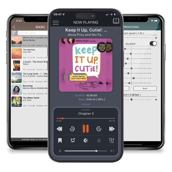 Download fo free audiobook Keep It Up, Cutie!: A Not-Quite Self-Help Book by Anna Przy and Nic Farrell and listen anywhere on your iOS devices in the ListenBook app.