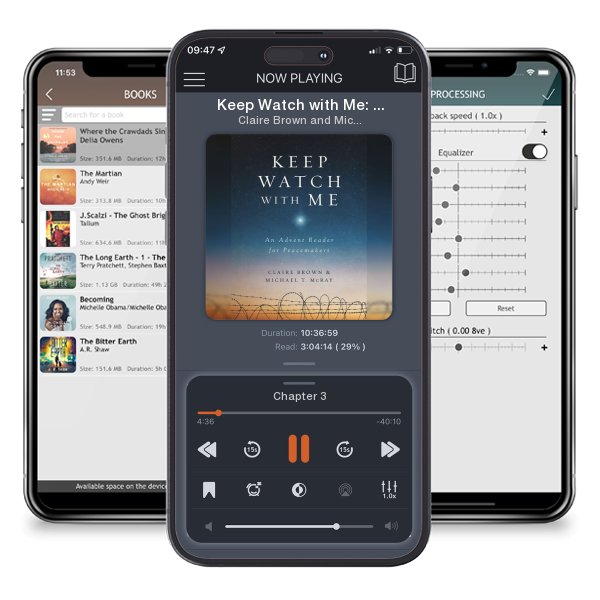 Download fo free audiobook Keep Watch with Me: An Advent Reader for Peacemakers by Claire Brown and Michael T. McRay and listen anywhere on your iOS devices in the ListenBook app.