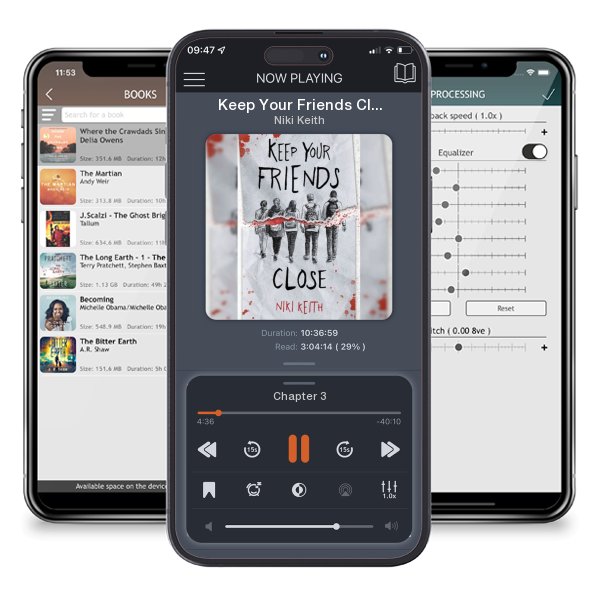 Download fo free audiobook Keep Your Friends Close: A Gritty YA Crime Thriller by Niki Keith and listen anywhere on your iOS devices in the ListenBook app.