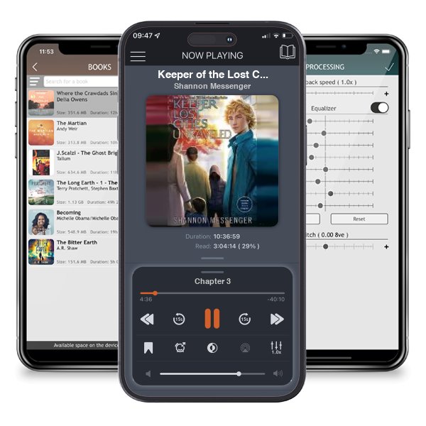 Download fo free audiobook Keeper of the Lost Cities 09.5 Unraveled by Shannon Messenger and listen anywhere on your iOS devices in the ListenBook app.