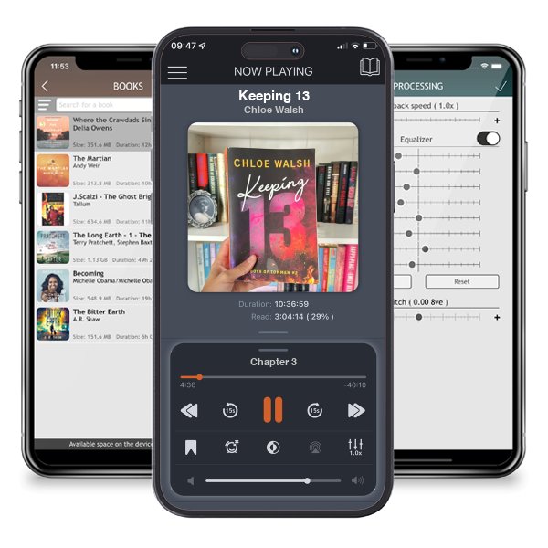 Download fo free audiobook Keeping 13 by Chloe Walsh and listen anywhere on your iOS devices in the ListenBook app.