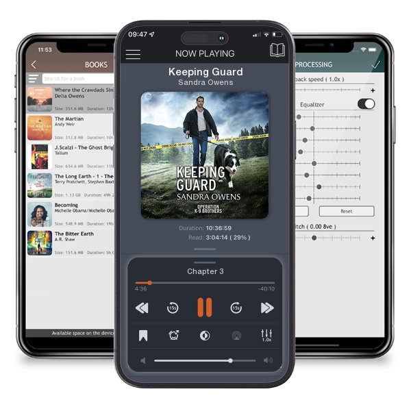 Download fo free audiobook Keeping Guard by Sandra Owens and listen anywhere on your iOS devices in the ListenBook app.