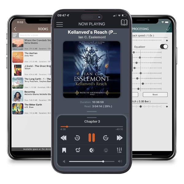 Download fo free audiobook Kellanved\'s Reach (Path to Ascendancy, #3) by Ian C. Esslemont and listen anywhere on your iOS devices in the ListenBook app.