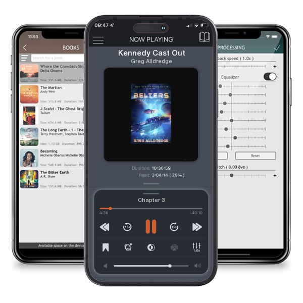 Download fo free audiobook Kennedy Cast Out by Greg Alldredge and listen anywhere on your iOS devices in the ListenBook app.