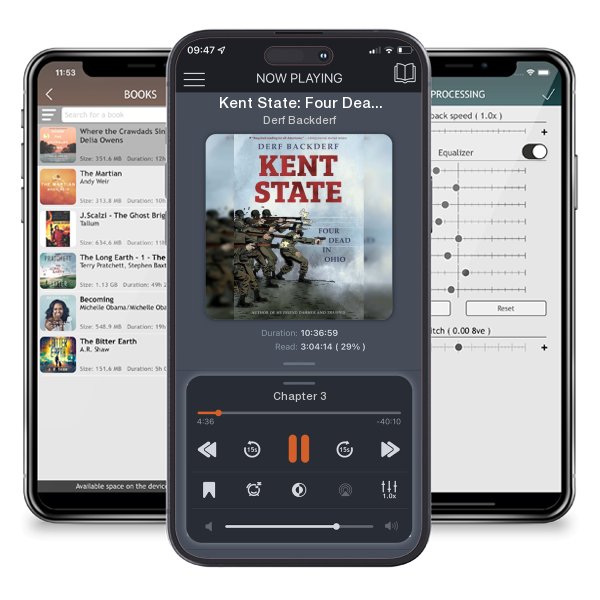 Download fo free audiobook Kent State: Four Dead in Ohio by Derf Backderf and listen anywhere on your iOS devices in the ListenBook app.