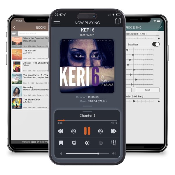 Download fo free audiobook KERI 6 by Kat Ward and listen anywhere on your iOS devices in the ListenBook app.