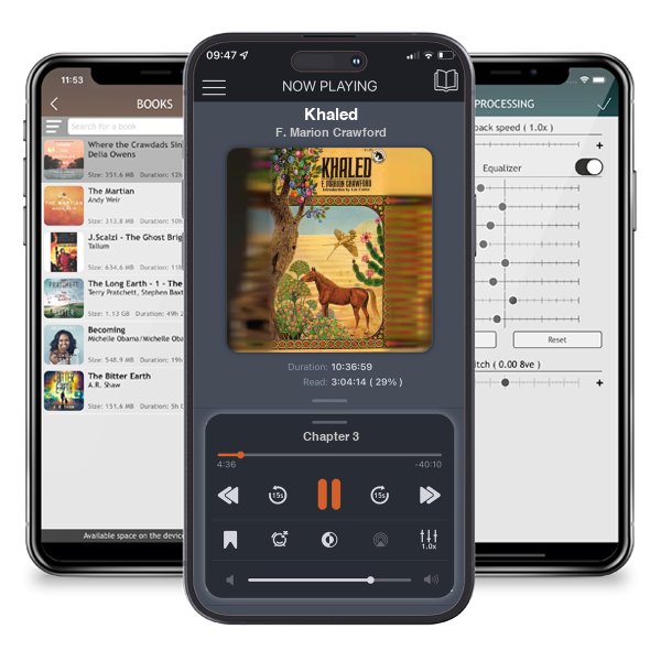 Download fo free audiobook Khaled by F. Marion Crawford and listen anywhere on your iOS devices in the ListenBook app.