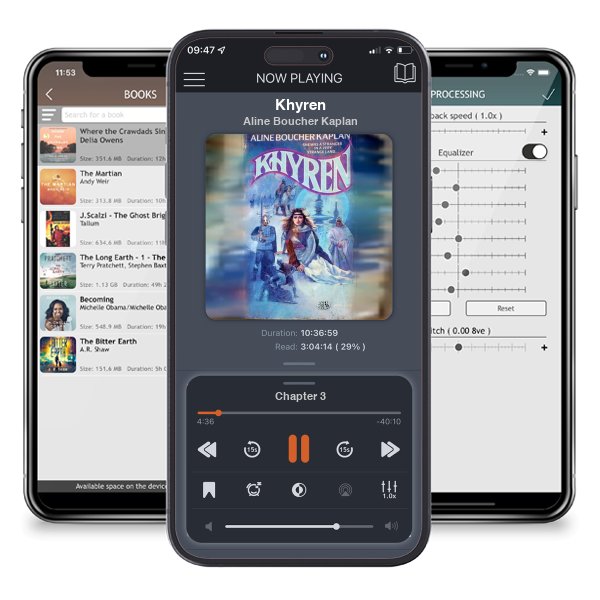 Download fo free audiobook Khyren by Aline Boucher Kaplan and listen anywhere on your iOS devices in the ListenBook app.