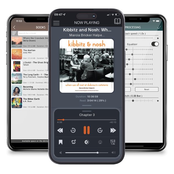 Download fo free audiobook Kibbitz and Nosh: When We All Met at Dubrow's Cafeteria by Marcia Bricker Halperin and listen anywhere on your iOS devices in the ListenBook app.