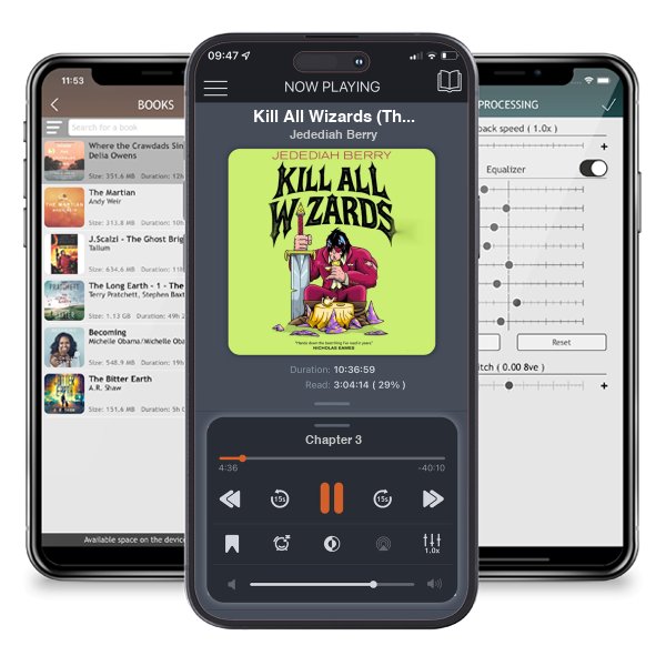 Download fo free audiobook Kill All Wizards (The Barbaric Ledgers, 1) by Jedediah Berry and listen anywhere on your iOS devices in the ListenBook app.