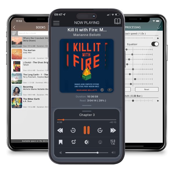 Download fo free audiobook Kill It with Fire: Manage Aging Computer Systems (and Future... by Marianne Bellotti and listen anywhere on your iOS devices in the ListenBook app.