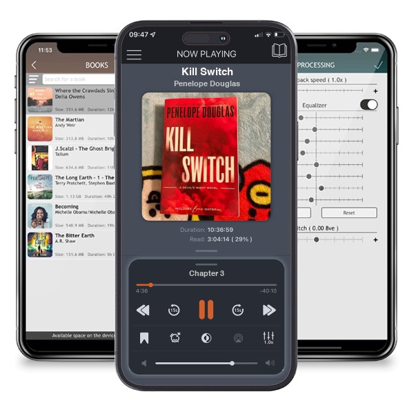 Download fo free audiobook Kill Switch by Penelope Douglas and listen anywhere on your iOS devices in the ListenBook app.