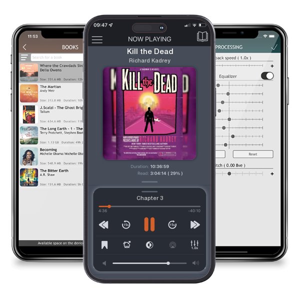 Download fo free audiobook Kill the Dead by Richard Kadrey and listen anywhere on your iOS devices in the ListenBook app.