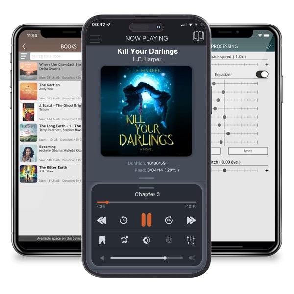 Download fo free audiobook Kill Your Darlings by L.E. Harper and listen anywhere on your iOS devices in the ListenBook app.