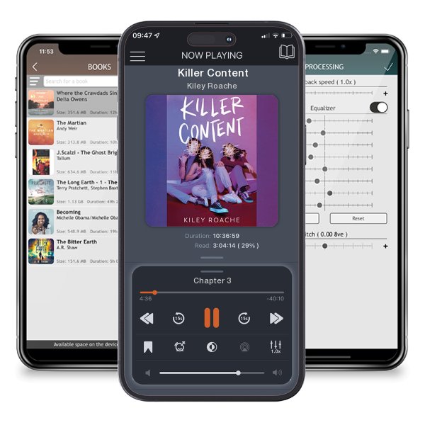 Download fo free audiobook Killer Content by Kiley Roache and listen anywhere on your iOS devices in the ListenBook app.