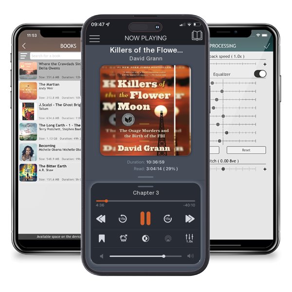 Download fo free audiobook Killers of the Flower Moon: The Osage Murders and the Birth... by David Grann and listen anywhere on your iOS devices in the ListenBook app.